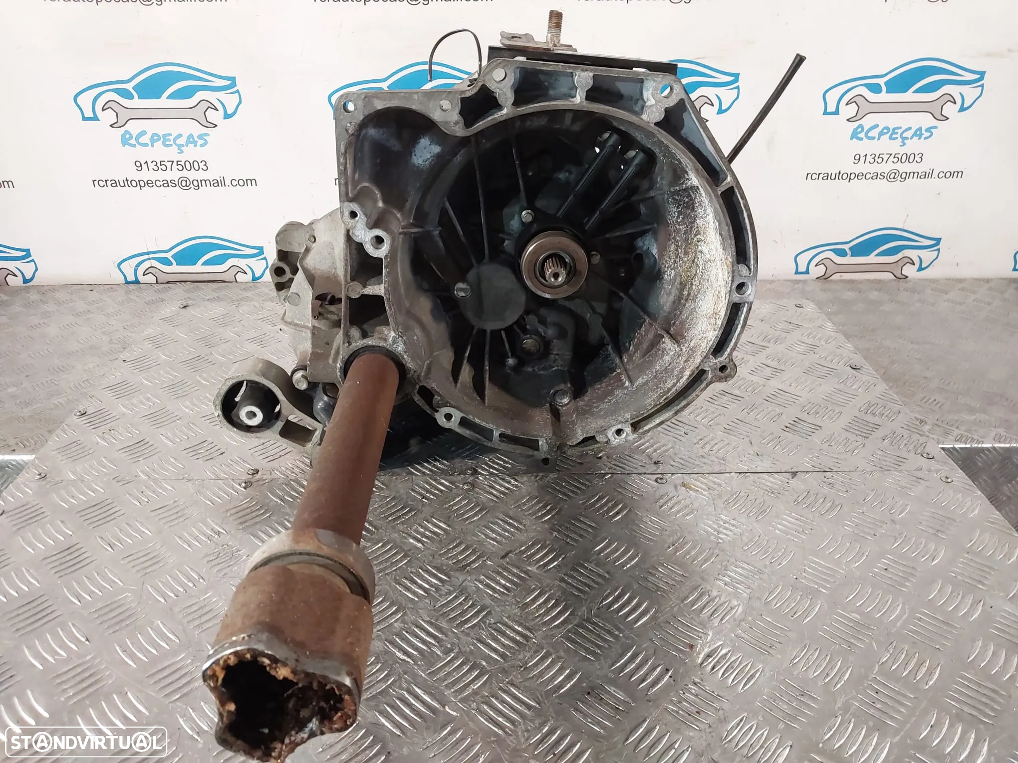 CAIXA VELOCIDADES MANUAL FORD FIESTA VI 6 MK6 1.4 TDCI 16V 90CV HHJE 8A6R7002HA 8A6R-7002-HA - 5