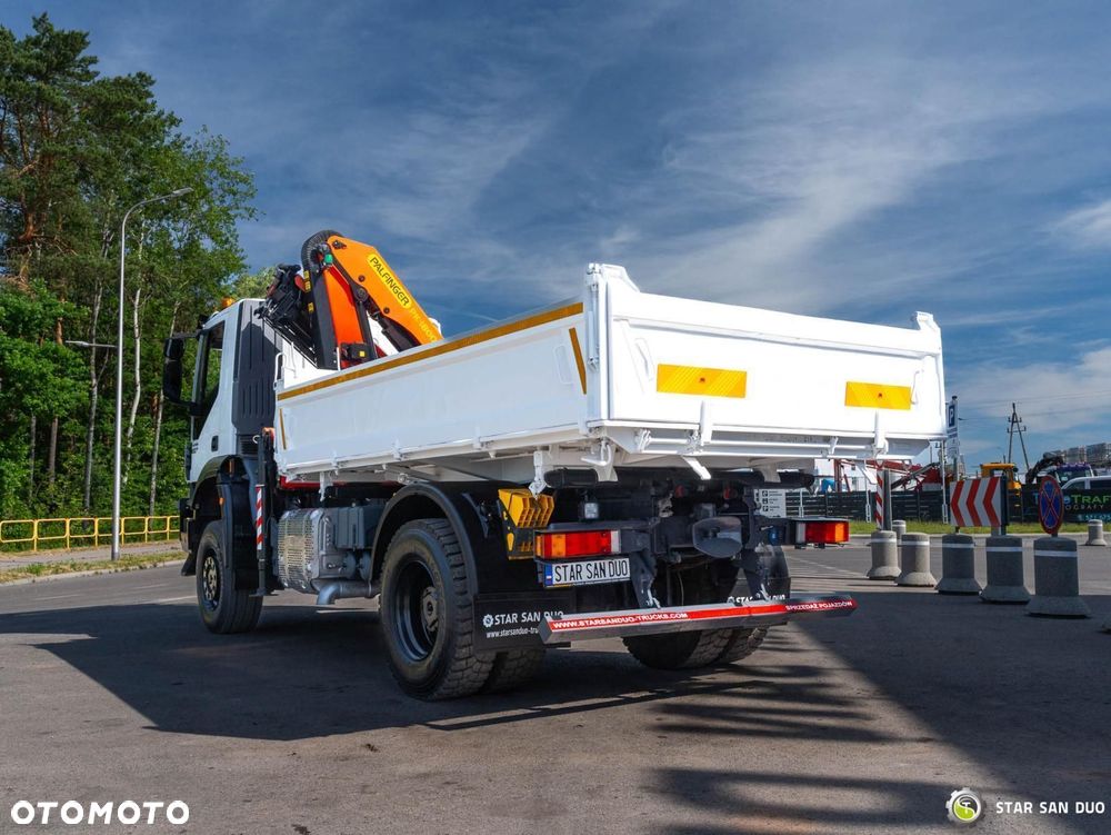 Iveco TRAKKER 450 4x4 Palfinger PK 18002 EH HDS Żuraw Wywrotka Rotator - 14