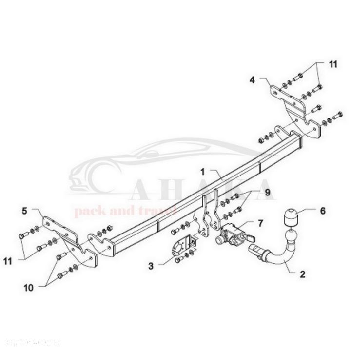 Hak Holowniczy Automat Do Hyundai I10 2011-2013 - 3