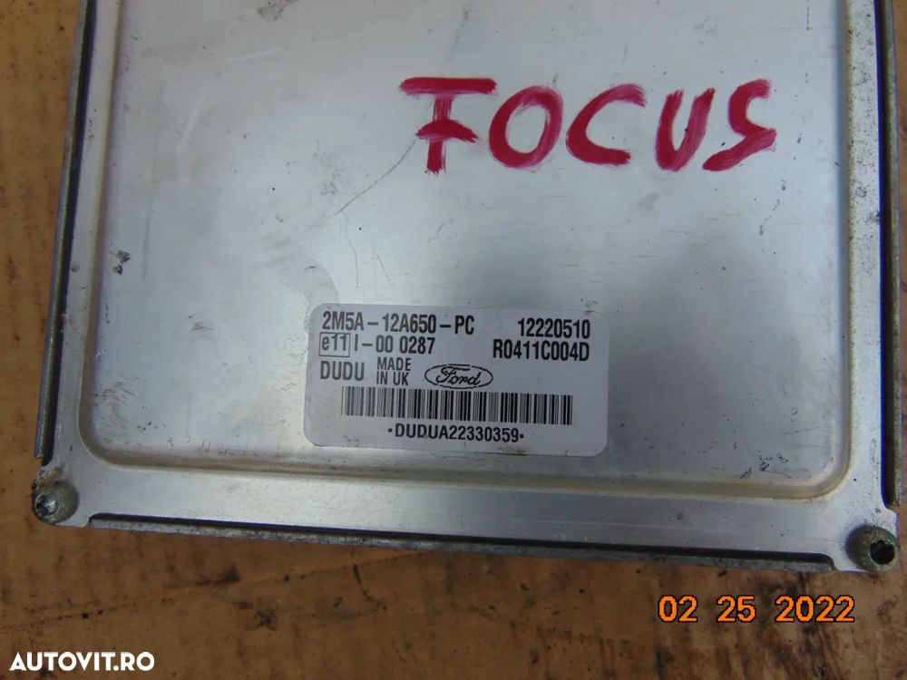 Calculator Motor Ford Focus 1.8tdci ecu motor focus 1 - 4