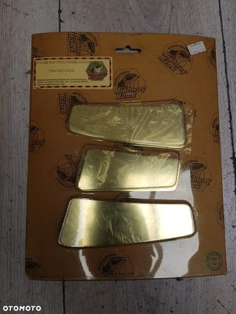 Zestaw chromowanych osłon Highway Hawk Yamaha Wild Star - 2