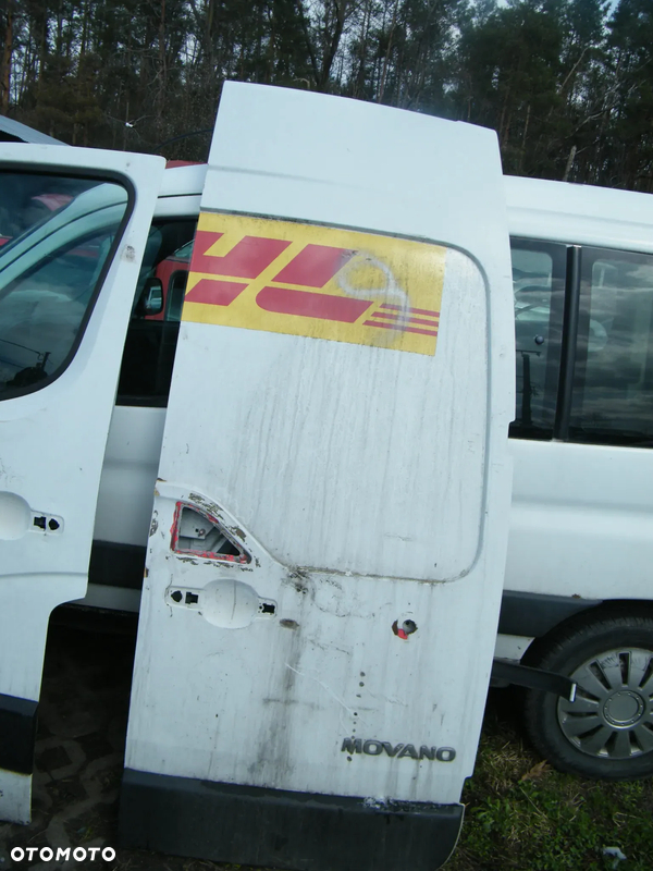 Drzwi tylne lewe prawe Movano B Master III