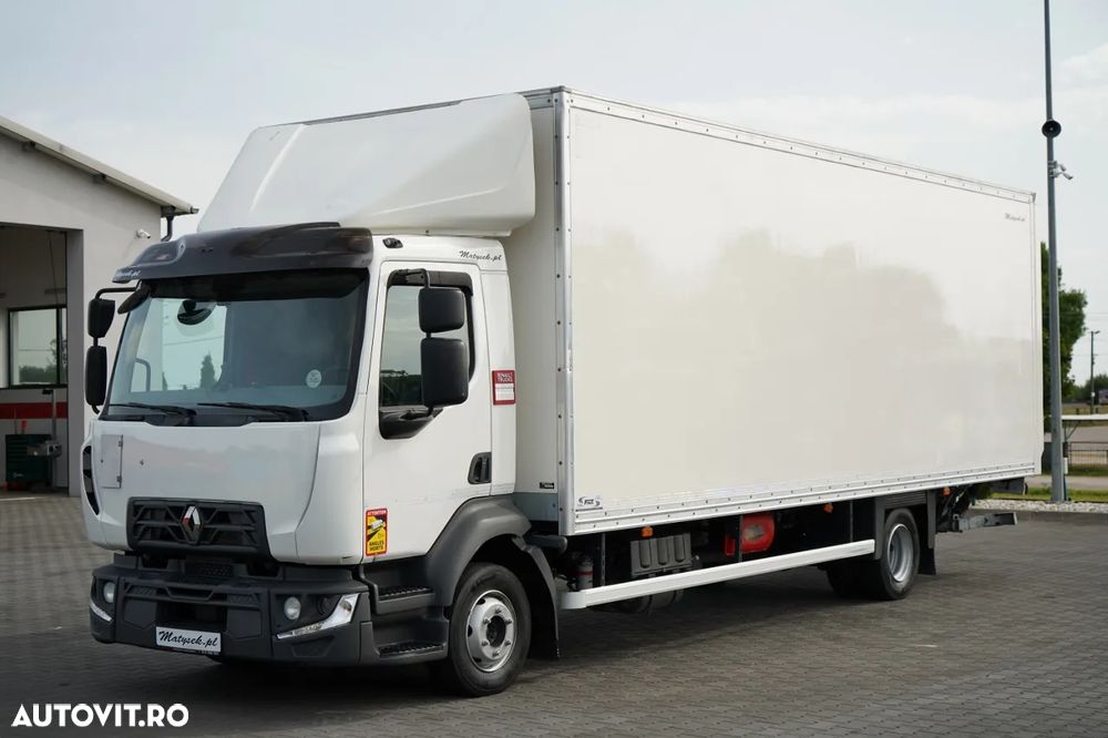 Renault D 210 / 4x2 / CONTAINER / 7.5M / DHOLLANDIA LIFT / EURO 6 - 4