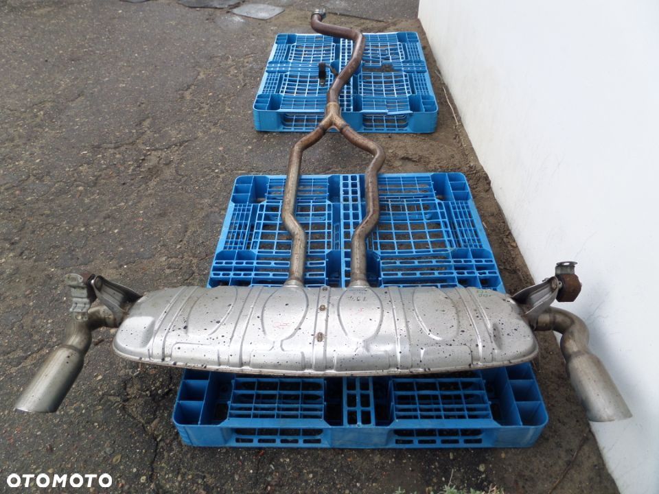 AUDI Q7 4L LIFT 3.0 TDI TŁUMIK WYDECH RURA WYDECHOWA - 2
