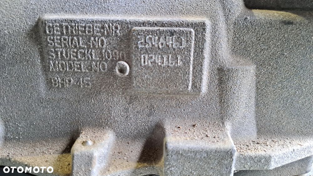 Jaguar XF 2.0D skrzynia biegów H7A3-7000-CE , 8HP-45 - 3