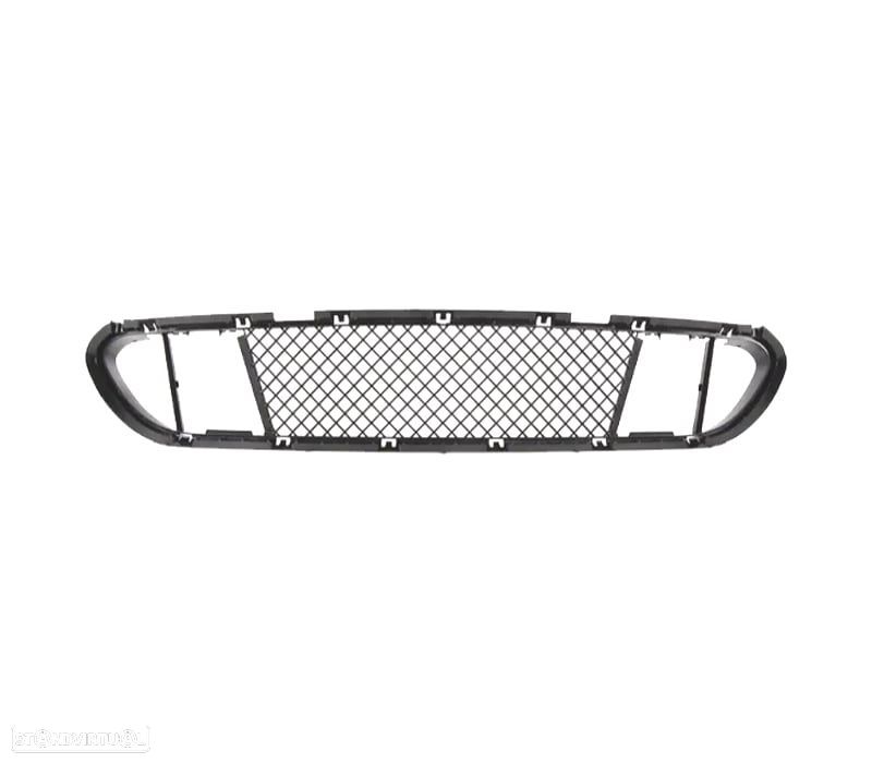 GRELHA INFERIOR CENTRAL BMW E60 E61 03-10 PARA-CHOQUES LOOK M PRETO - 2