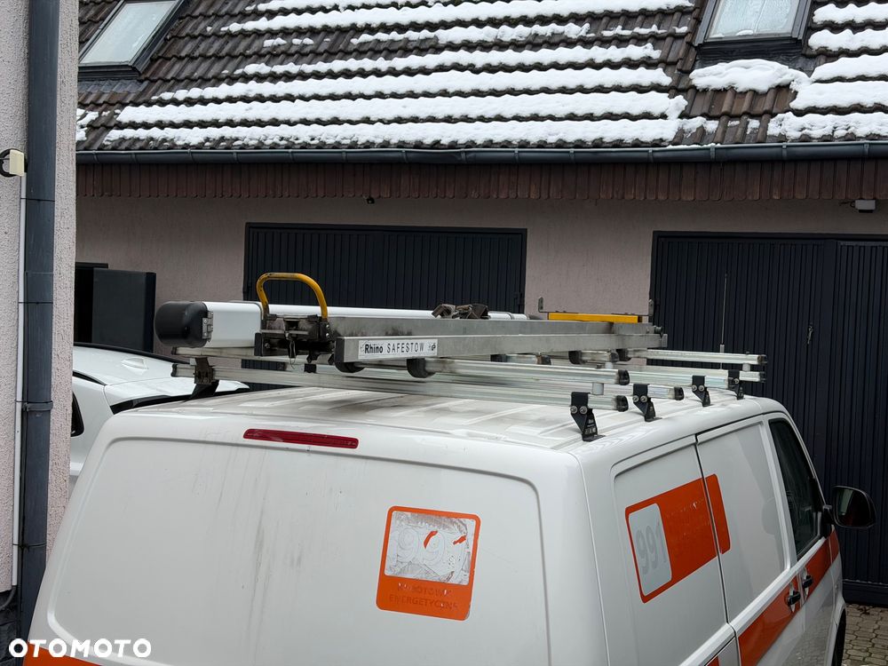 Rhino safestow bagażnik uchwyt dachowy zabudowa serwisowa na drabiny tuba na rury VW T5 T6 Defender - 7