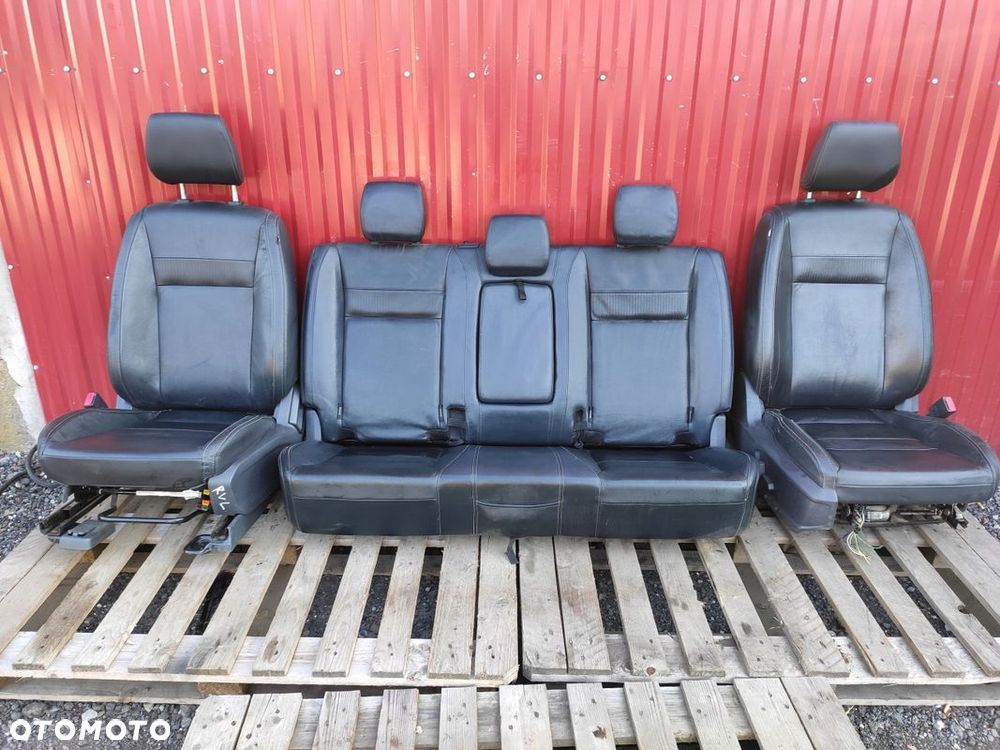 FORD RANGER 5 V LIFT WNĘTRZE FOTEL FOTELE KANAPA KOMPLET SKÓRA DB - 1