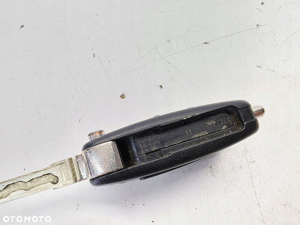KLUCZYK PILOT SCYZORYK AUDI A6 C6 Q7 4L 4F0837220K 868MHZ 55 - 3