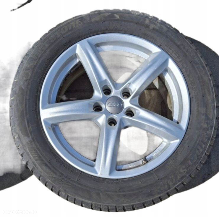 audi a4 b8 lift a5 a6 c7 koła felgi opony zimowe 5mm 225/55/17r - 4
