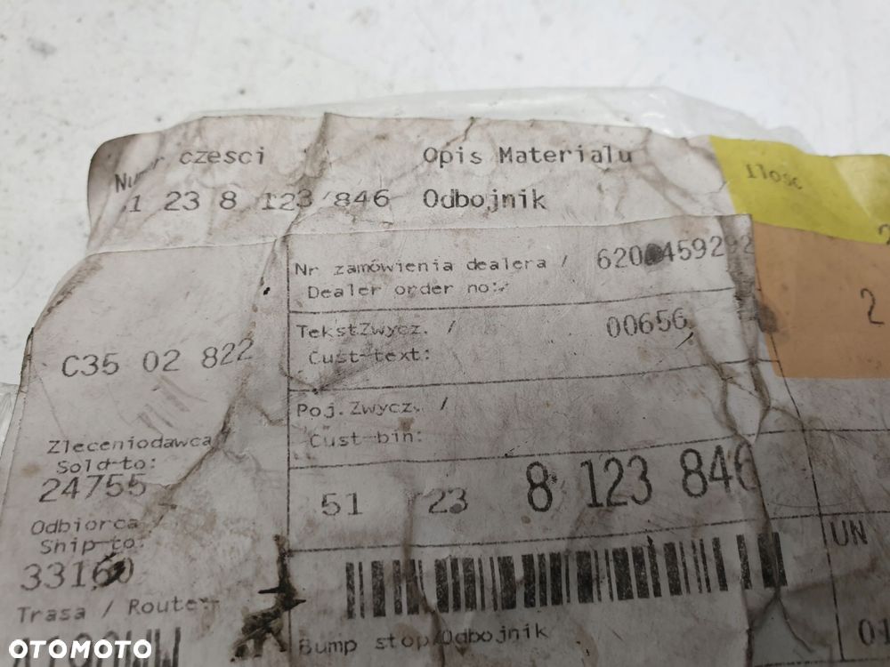 BMW E31 840 850 i ODBOJNIK LAMPY 8123846 - 2