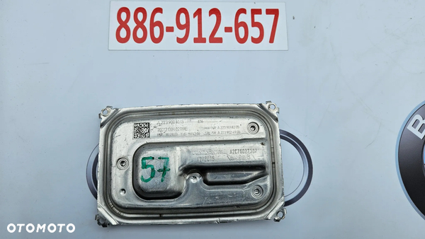 MERCEDES S-KLASA W223 przetwornica LED Moduł A2239008113