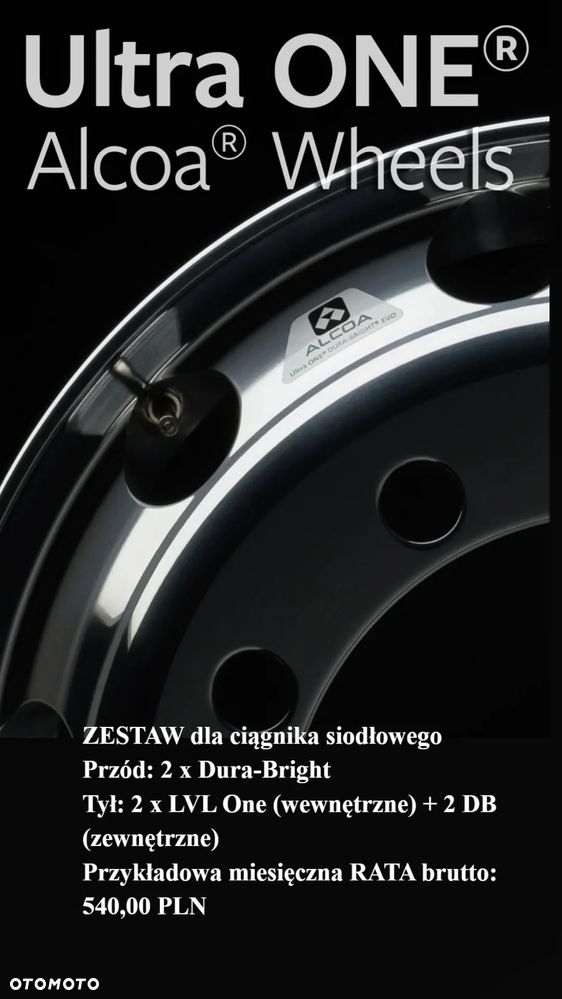 KOSZTY FV / LEASING NA FELGI ALCOA / Ciagnik siodłowy / Naczepa / Przyczepa / Autobus - 2