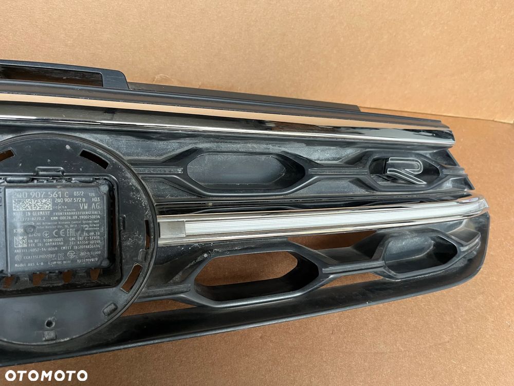 GRILL VW T-ROC LIFT RLine LED 2GA853653H ATRAPA ZDERZAKA RADAR 2Q0907561C - 3