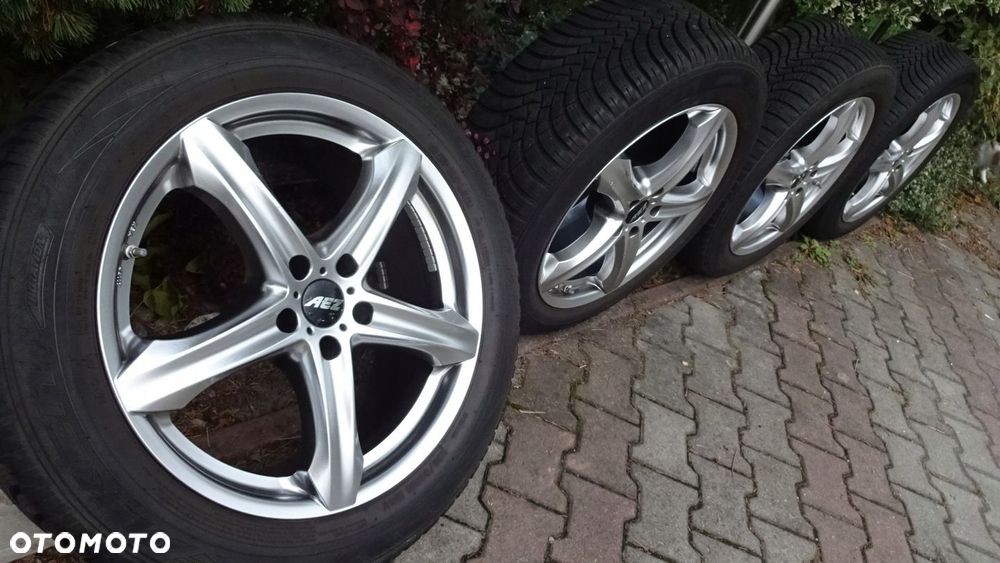 Koła zimowe 19 5x112 VW Audi Mercedes Seat Skoda 235/55R19 ET35 KBA48117 - 9