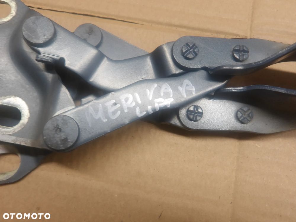 OPEL MERIVA A I LIFT 05-10 1.4B ZAWIASY MASKI - 2