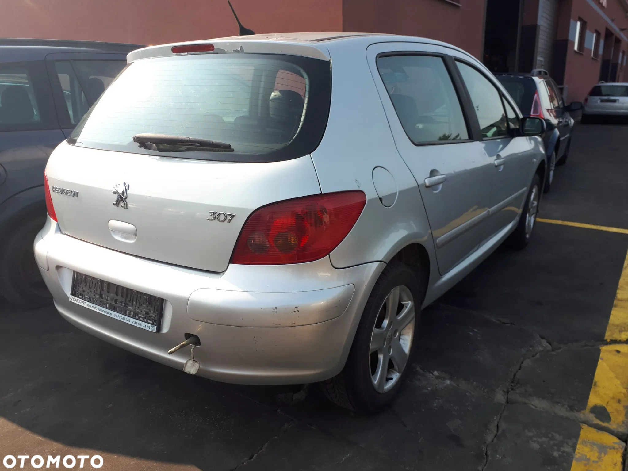 PEUGEOT 307 01-05 1.6 16V NFU OSŁONA PRZECIWSLONECZNA PRAWA LEWA - 11