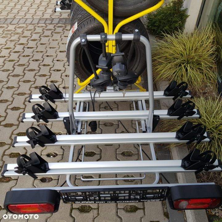 1x Bagażnik aluminiowy na hak platforma rowerowa dla maksymalnie 4 rowerów GIRO 4 13 pin Poznań - 2