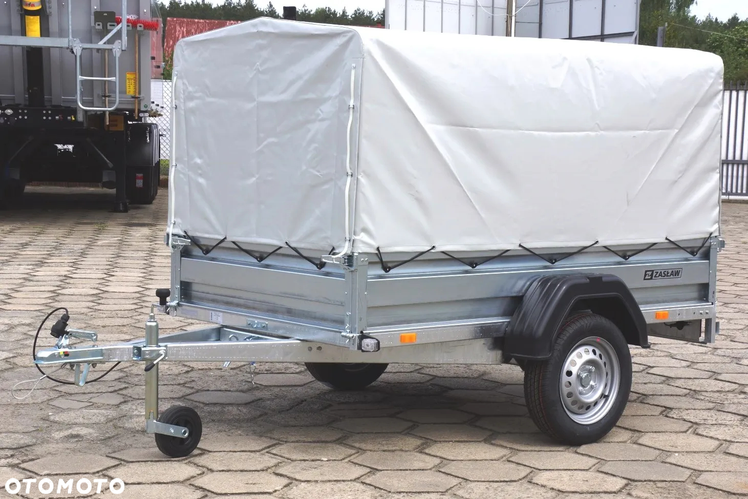 Zaslaw 1 oś, przyczepa na prawko B Ład 600 KG ! - 9