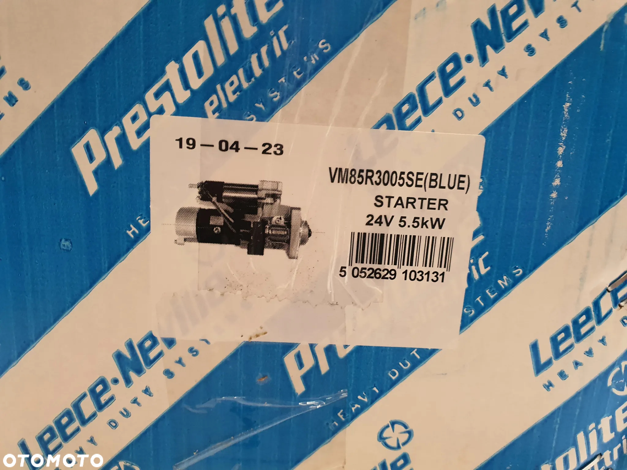 Rozrusznik 24V 5,5kW MAN TGA TGL TGM 51262017263  51262019263  51262017251 - 5