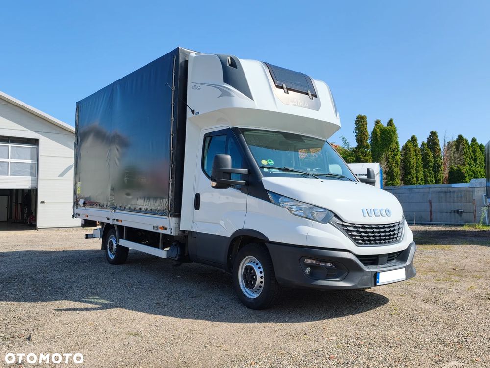Iveco DAILY 35S18 WINDA DHOLLANDIA BAR 750KG FIRNA PLANDEKA 9EP KLAPA BEZWYPADKOWY SERWISOWANY FV23% - 4
