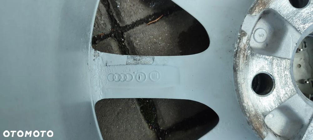 FELGI ALUMINIOWE 8V0601025BM 5x112 6,5Jx16 CALI ET46 RONAL AUDI A38P/A38V A4 A6 KOMPET 4 SZTUKI - 9