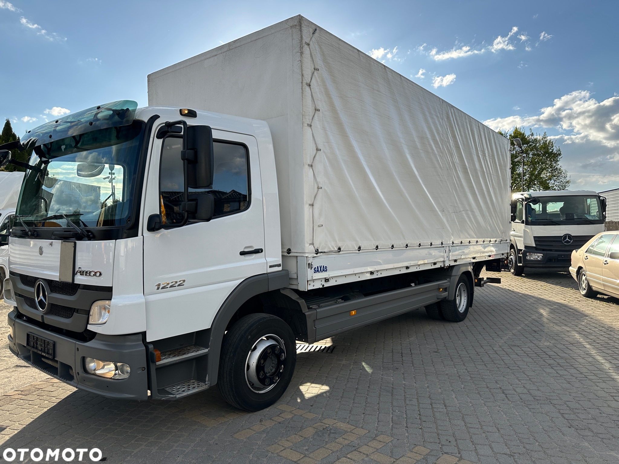 Mercedes-Benz ATEGO 1222 L PLANDEKA EURO 5 - 7