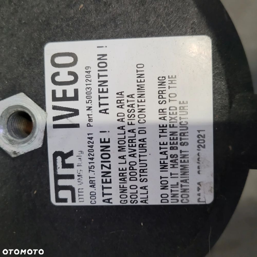 PODUSZKI ZAWIESZENIA IVECO DAILY NOWY ORYGINAŁ 500312049 CHWALIM116 - 3