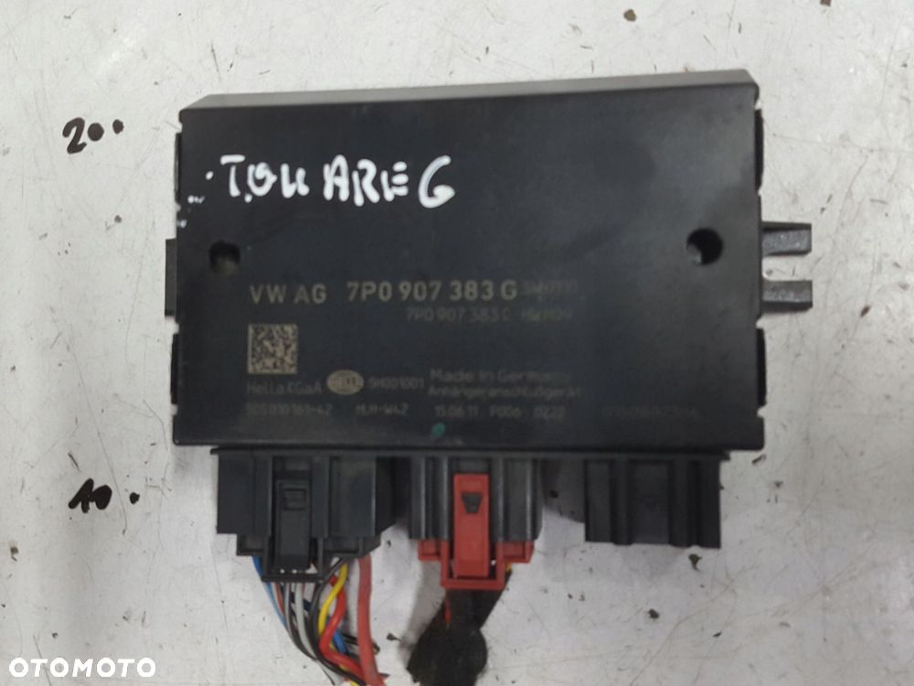 VW TOUAREG II 7P 10-13r MODUŁ STEROWNIK HAKA 7P0907383G - 1