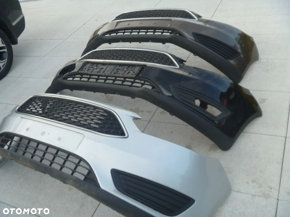 FORD FOCUS MK3 LIFT ZDERZAK PRZEDNI ATRAPA KRATKI - 6
