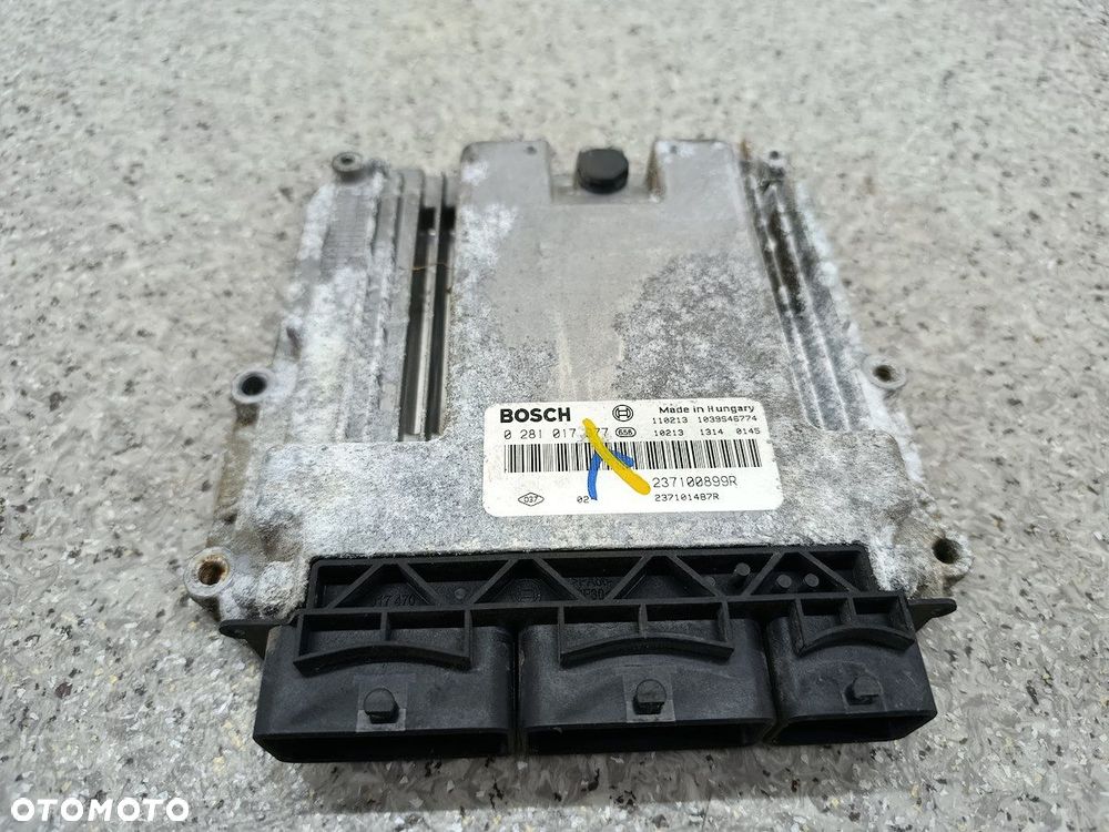 KOMPUTER, STEROWNIK RENAULT MASTER III 237101487R 237100899R 0281017977 - 1