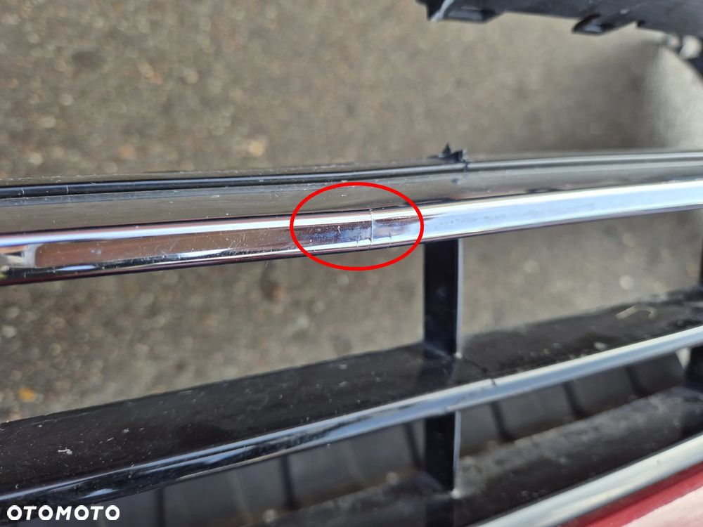 VW Tiguan II R Line 15- zderzak przedni spoiler listewka 5NA - 4