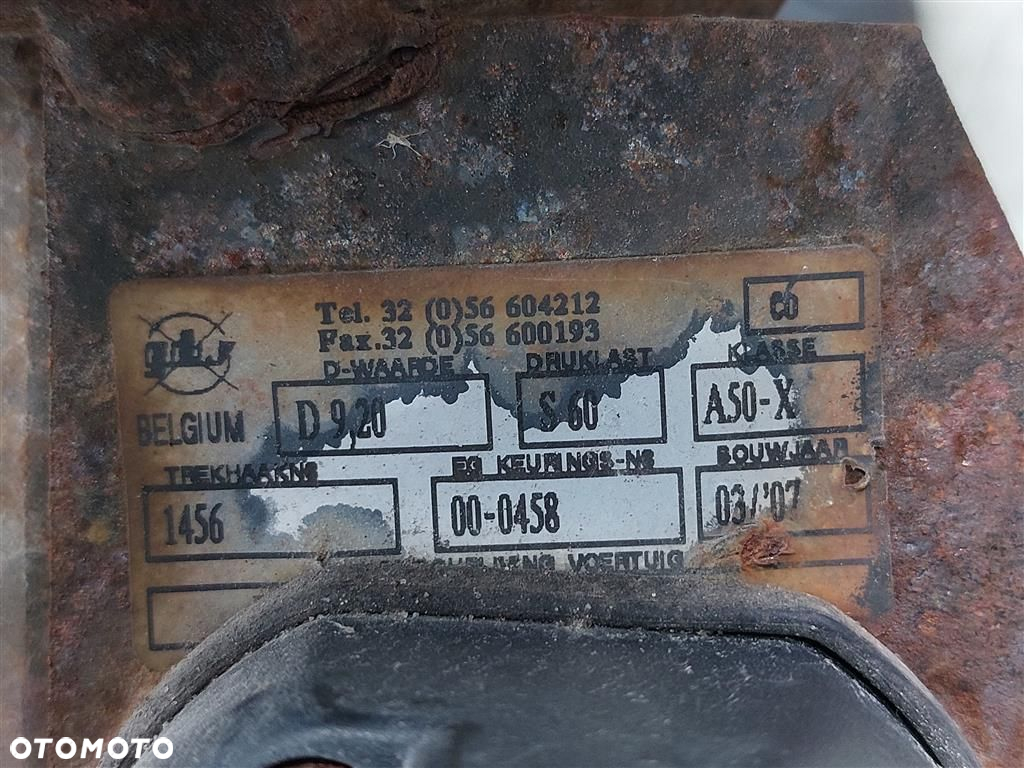 Hak holowniczy Jaguar X-Type KOMBI 2001-2009 ODKRĘCANA KULA - 7