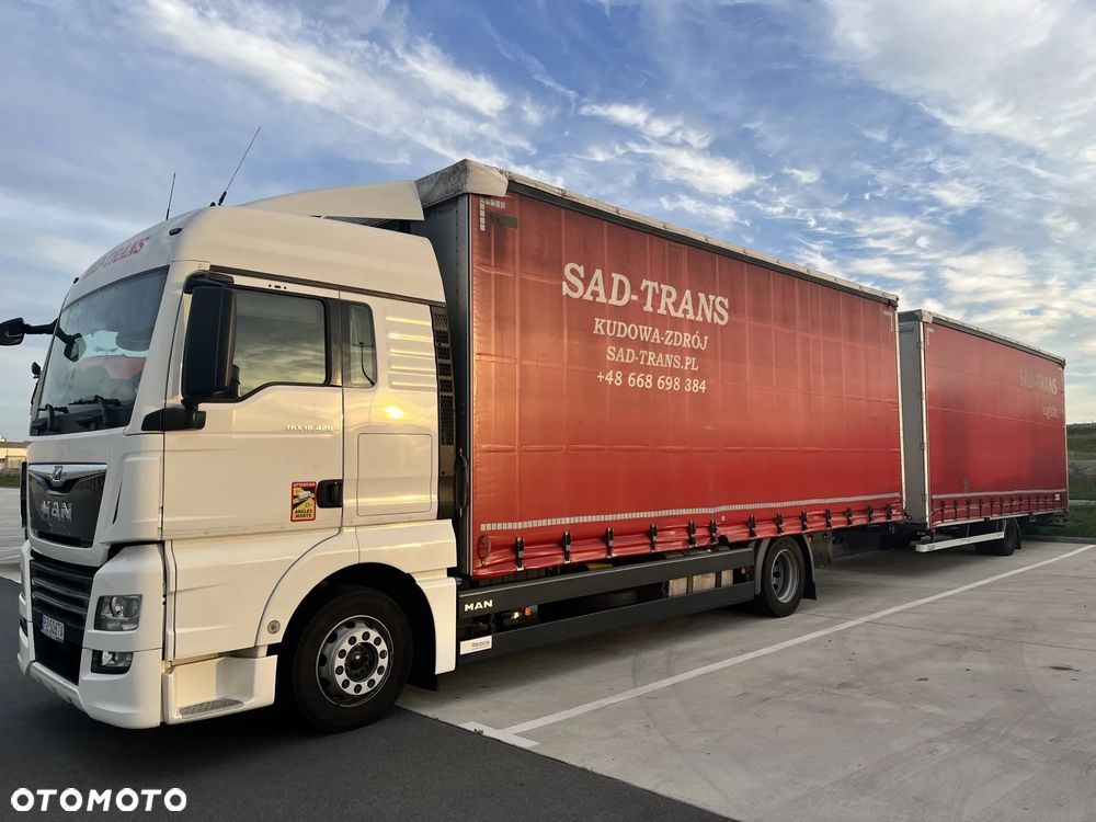 MAN TGX 18.420 - ZESTAW 120 m3 - RETARDER - 2
