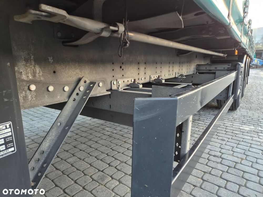 Schmitz Cargobull Standard 2018 2x oś podnoszona podnoszony dach z Niemiec  / OŚ PODNOSZONA / ładne opony / nowa plandeka / od pierwszego właściciela / OKAZJA - 23