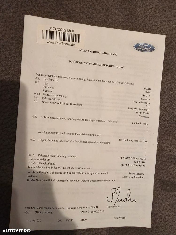 Ford Transit K Pkw Basis - 18