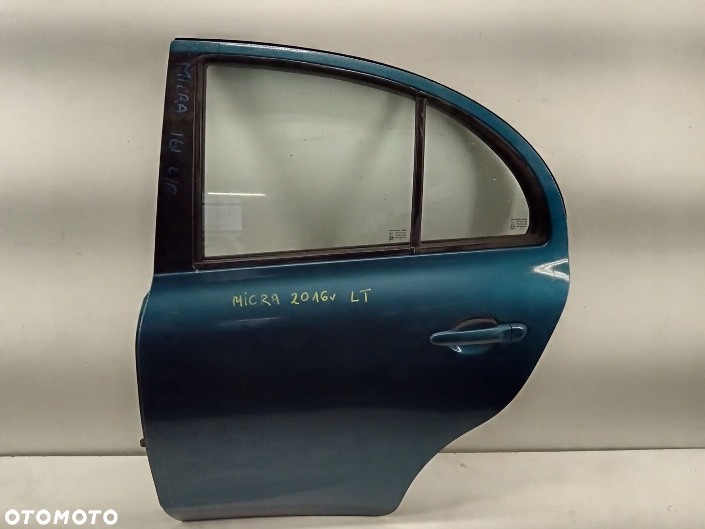 DRZWI LEWY TYŁ TYLNE NISSAN MICRA K13 10-17 - 1