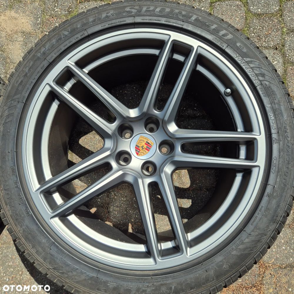 ZIMA KOŁA R20 ORYGINAŁ PORSCHE MACAN TURBO 265/45 295/40 R20 - 6