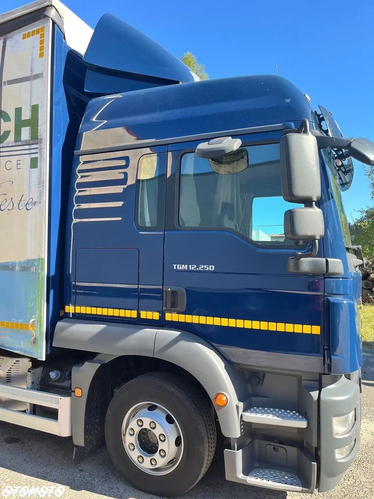 MAN TGM 12.250 | 15.250 | GLOB | FIRANKA 7.30m | Cały Poduszka | Euro-6 | - 11