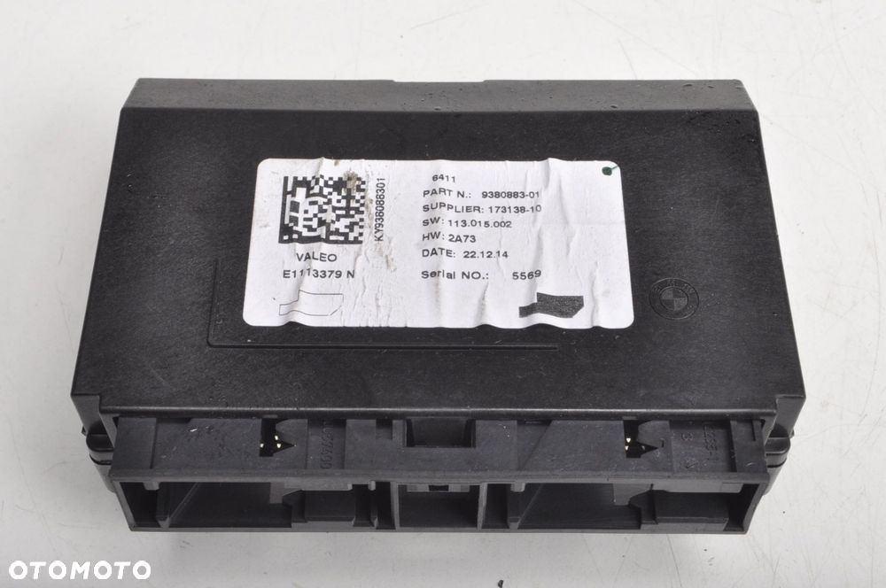 BMW F20 F21 F22 F23  F30 F31 F32 F33 F34 F36 F45 MODUŁ STEROWNIK 9380883 - 1