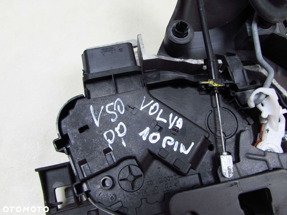 VOLVO S80 II V70 III V50 06-16 ZAMEK DRZWI PRZOD PRAWY 10 PIN 30784047 - 12