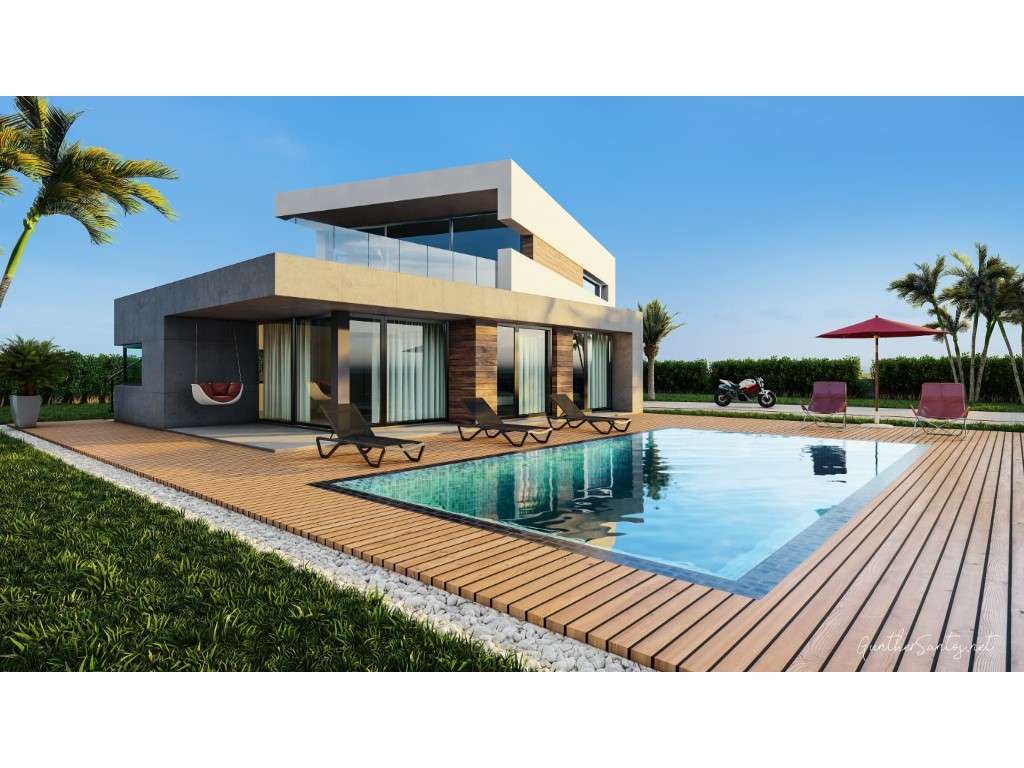Moradia nova com vista mar e piscina! - Grande imagem: 2/21