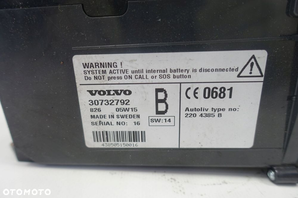 Volvo S60 V70 XC70 TELEFON panel telefonu 30732792 - 3