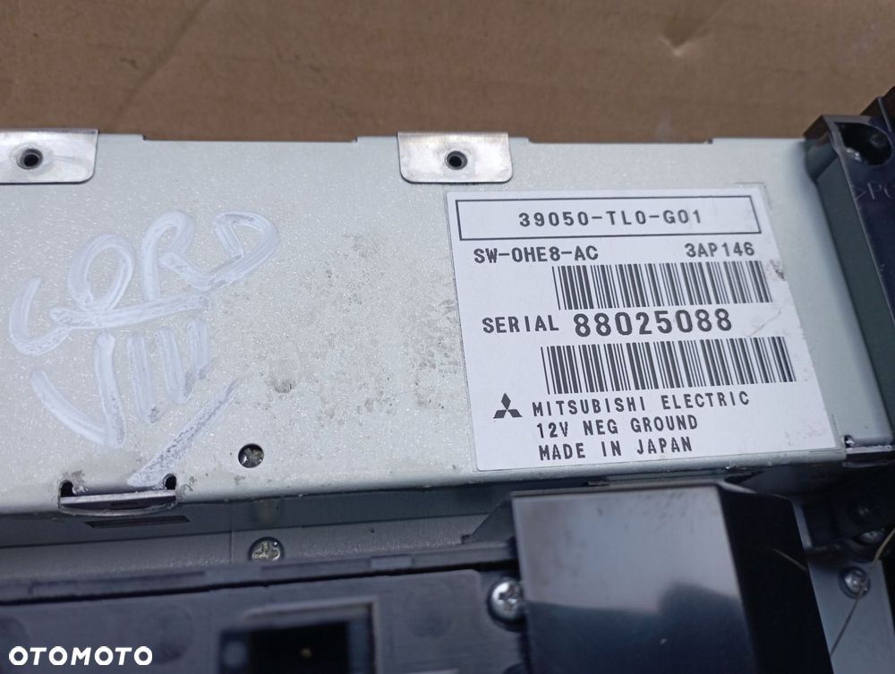 HONDA ACCORD VIII RADIO NAWIGACJA PANEL 39050-TL0-G01 - 3