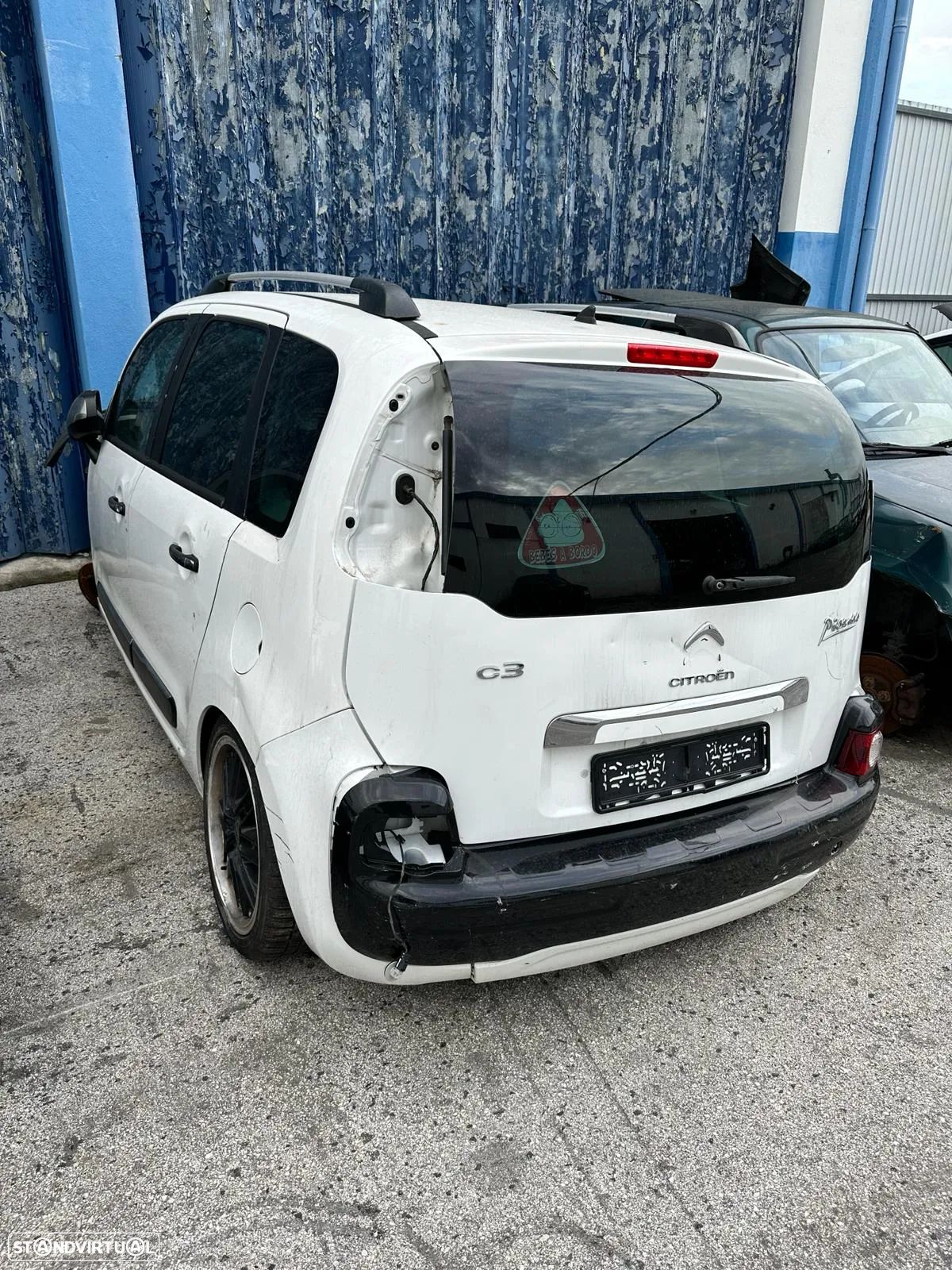 Citroen C3 (SH) Picasso  1.6 HDi 92 cv 2011 para peças - 1
