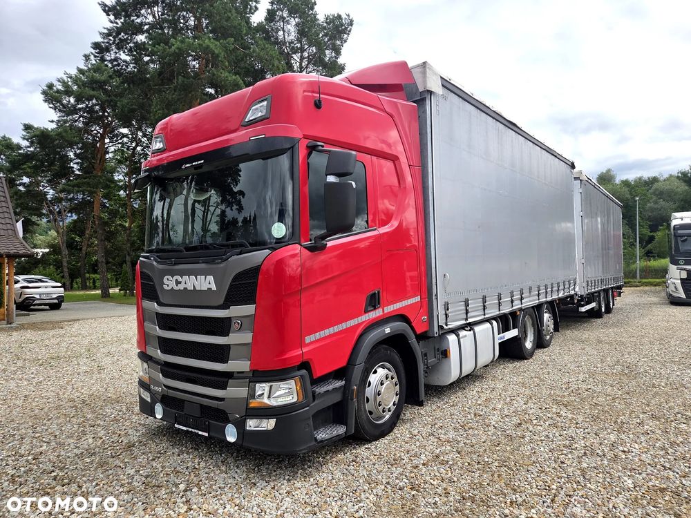 Scania R450 6X2 / ZESTAW PRZEJAZDOWY 120m3 / ACC / NAVI / KONTRAKT