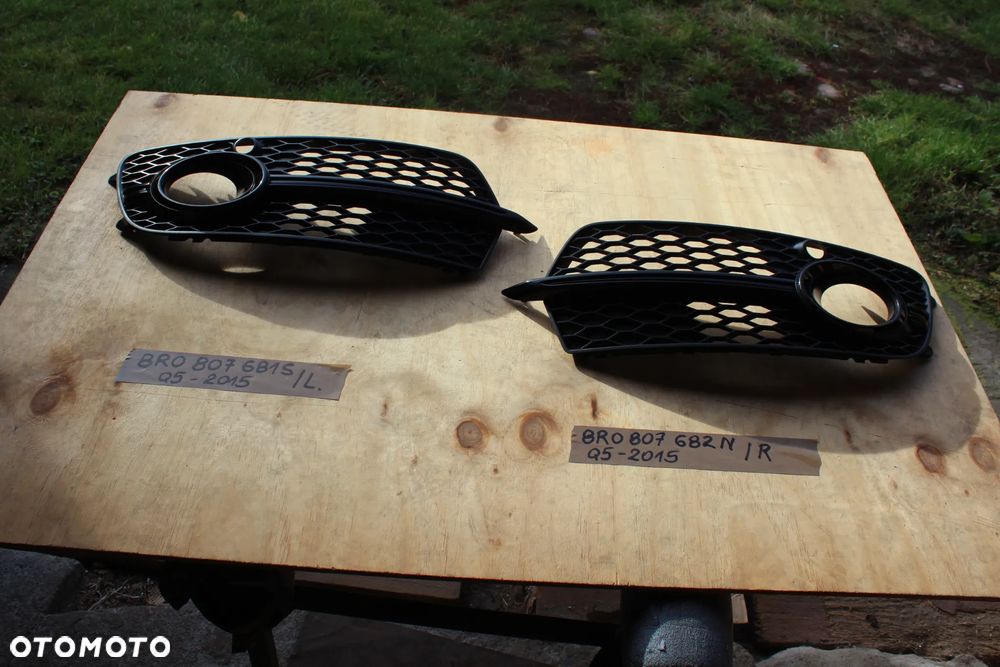 KRATKA ZDERZAKA LEWA AUDI Q5 8R0 LIFT S LINE 8R0807681S 2014