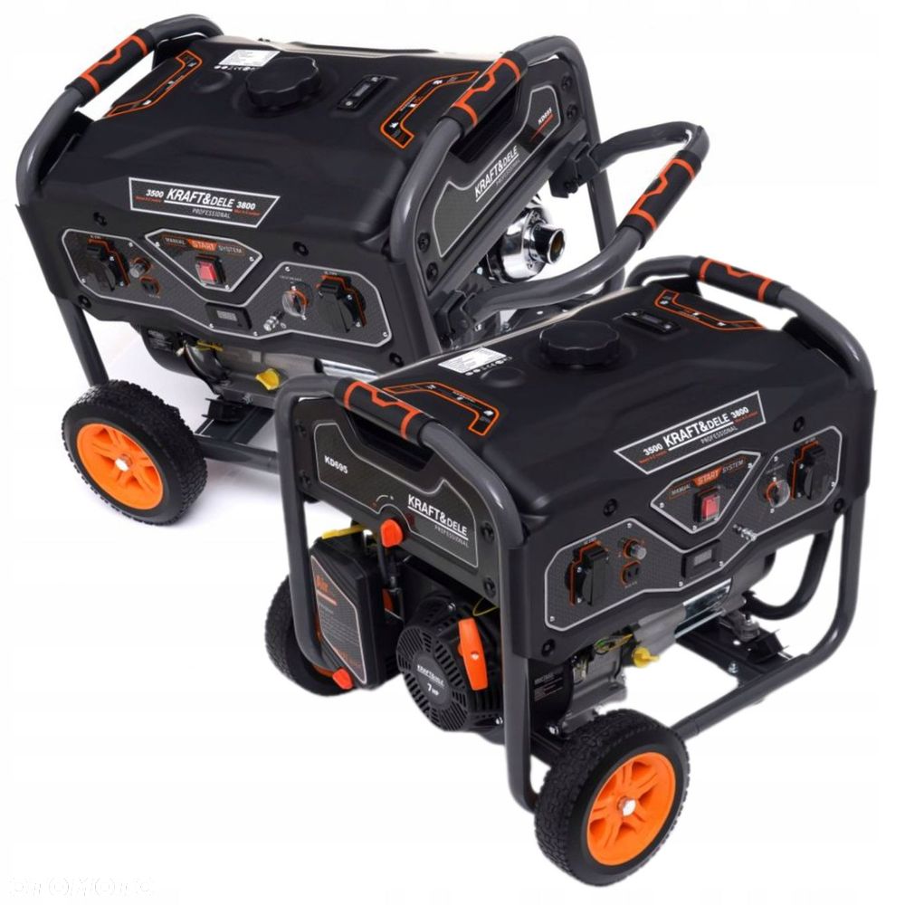 KRAFTDELE AGREGAT GENERATOR PRĄDOTWÓRCZY 230V / 3,2 kW / 3,5 kW KD695 - 14