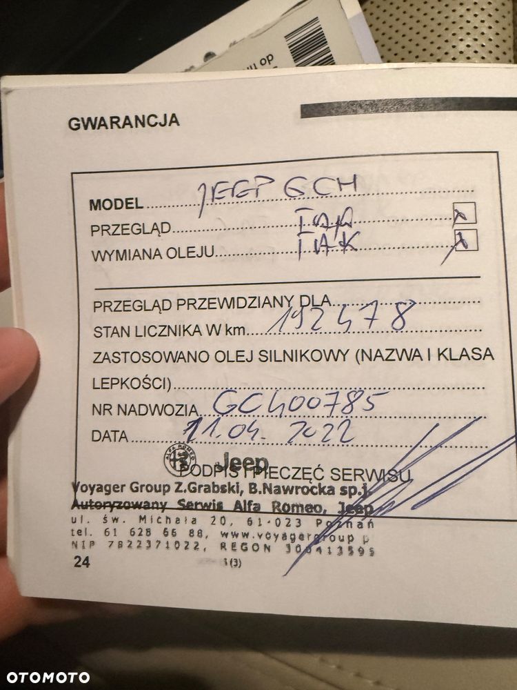 Jeep Grand Cherokee 3.0 CRD Overland EU6 - 21