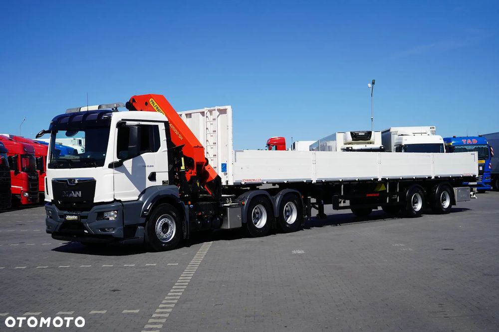MAN TGS 33.510 / 6 X 4 / HDS PALFINGER PK 42 002 SH-E / WYSIĘG 17 M - 2